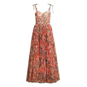 Hutch  Brianna Shoulder Tie Maxi Dress Womens Size XL